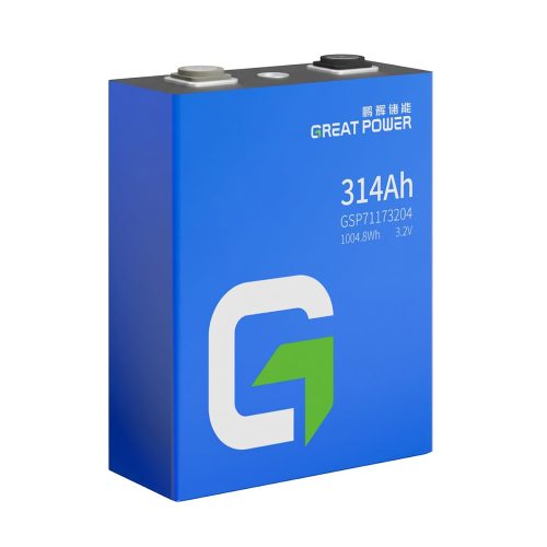 Great Power 314Ah Cell 3.2V LiFePO4 Energy Storage Battery for Utility-Scale and C&I ESS