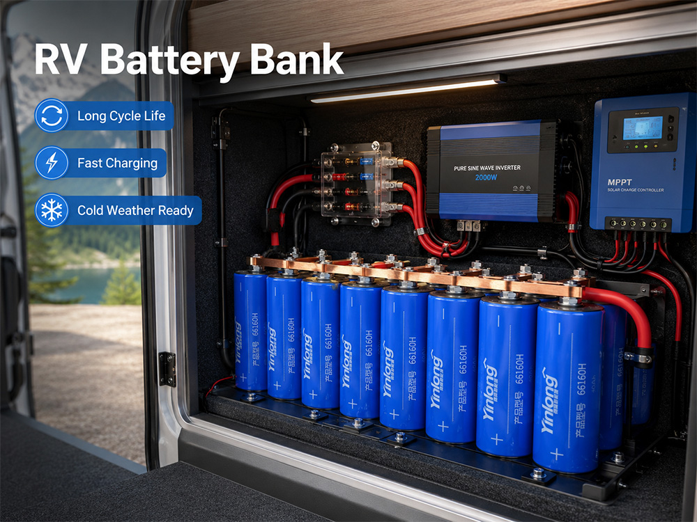 Yinlong LTO RV Battery Bank