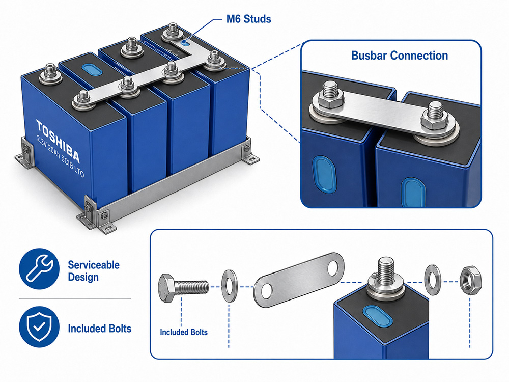 lto-battery-cell-m6-studs-busbar-bolts-assembly